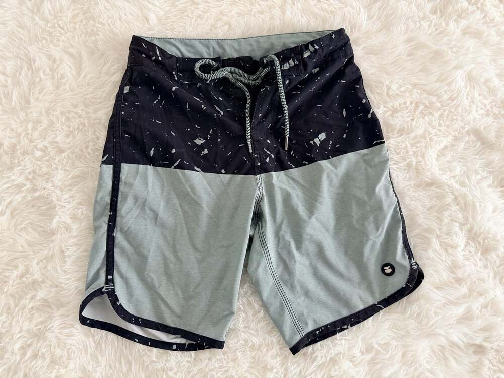 Jetty Speckled Colorblock Board Shorts Size 26